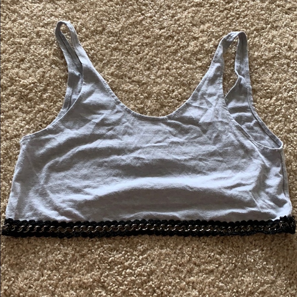 NWT (LF) Emma & Sam Gray crop tank